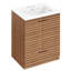 Meuble-lavabo simple 24,17 po avec comptoir d'évier