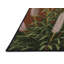 Tapis botanique brun lavable à la machine-1248334616