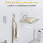 Longstreet Adhesive Stainless Steel Shower Shelf-2087708578