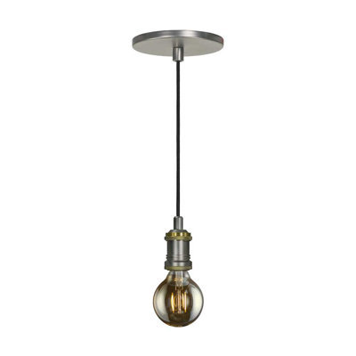 Luminaire suspendu pour une seule ampoule 1 lumières Parthenia