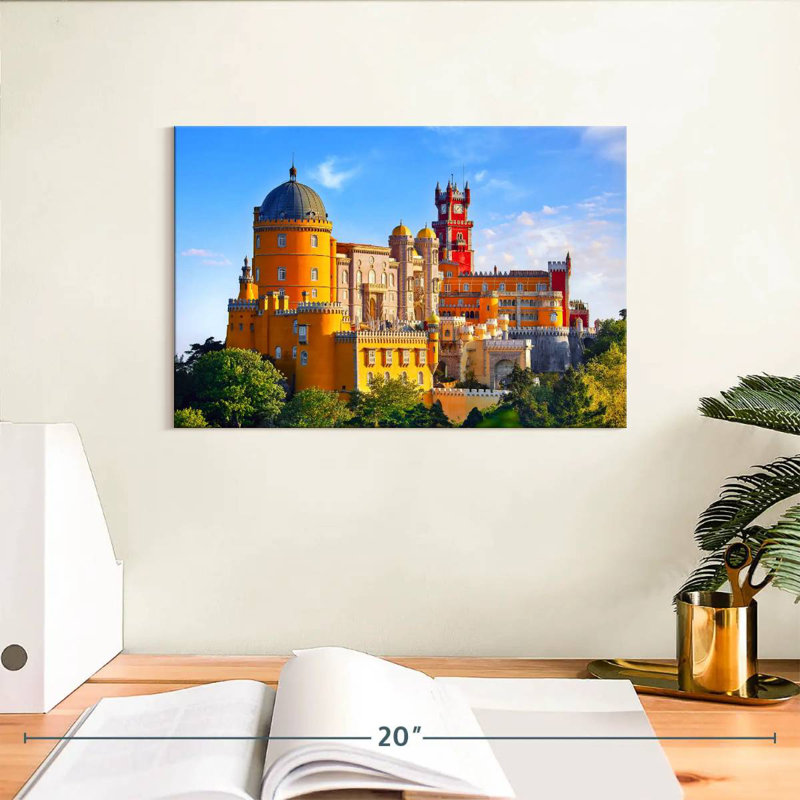 Harpa Lisbon Pena Palace, 8" H x 12" W