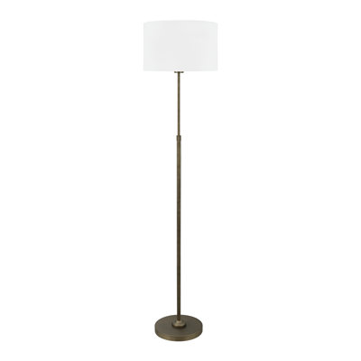 150cm Brushed Traditional Floor Lamp