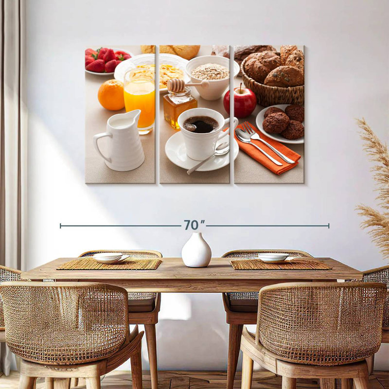 'Satisfying Breakfast, 36" H x 57" W
