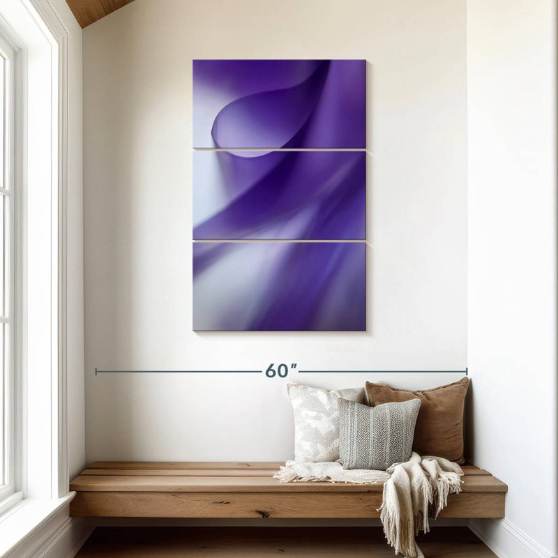 Avery Curves en mauve, H 45 po x l 28 po