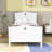 Gralyn Twin Size Platform Bed with Headboard and Footboard-1241808546