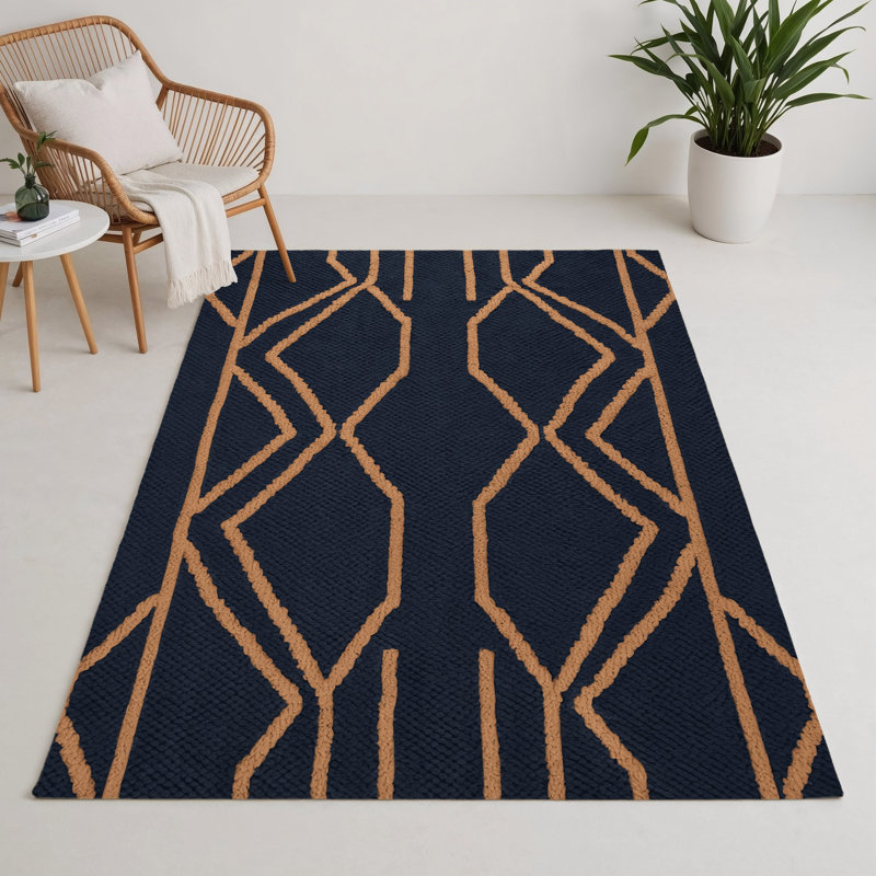 Tapis gris intérieur et extérieur Trellis, Rectangle 5 pi x 7 pi
