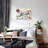 Elegant Decorative Tempered Glass Painting, 19.7 x 27.6 Inches | 100% Tempered Glass, Thickness: 0.16 Inches | Perfect for Home Decor, Living Room, and Office | Stunning Art Piece with Modern Aesthetic