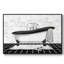 Modern Bath II-Framed Gallery Wrapped Canvas-94361787-94361784