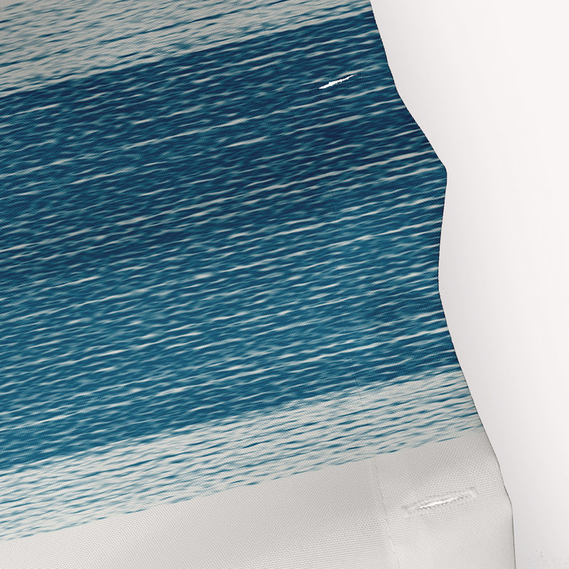 Rideau de douche Bassler, Bleu sarcelle