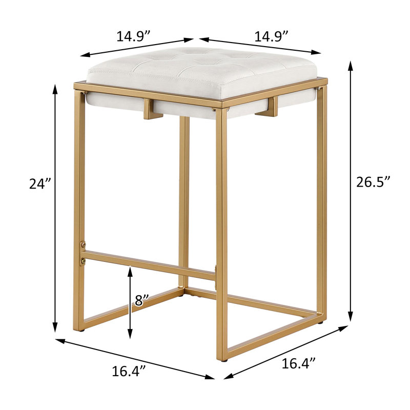 Tabouret de comptoir 26,5 po Leemichael
