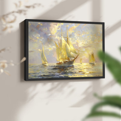 Nautical Series-CCXIII -Framed Print - Restickable
