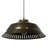 16"W Richvale 1-Light Antique Bronze Cone Pendant