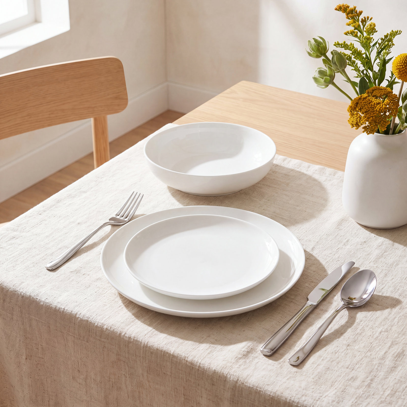 Sable 12-Piece Dinnerware Set