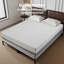  Matelas pour grand lit de 10 pouces, lit en mousse à mémoire de forme dans une boîte pour soulager la pression, isolement et soutien des mouvements, blanc-2137348186