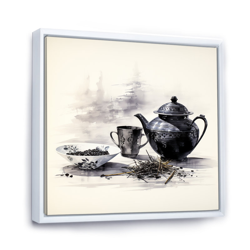 Boho noir et blanc ensemble de thé poteries IV - Boho poterie, décoration murale, H 30 po x l 30 po x P 1,5 po