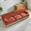 Modular Chesterfield Sofa with Button Tufting and Tassel Skirt-129025520-129025521