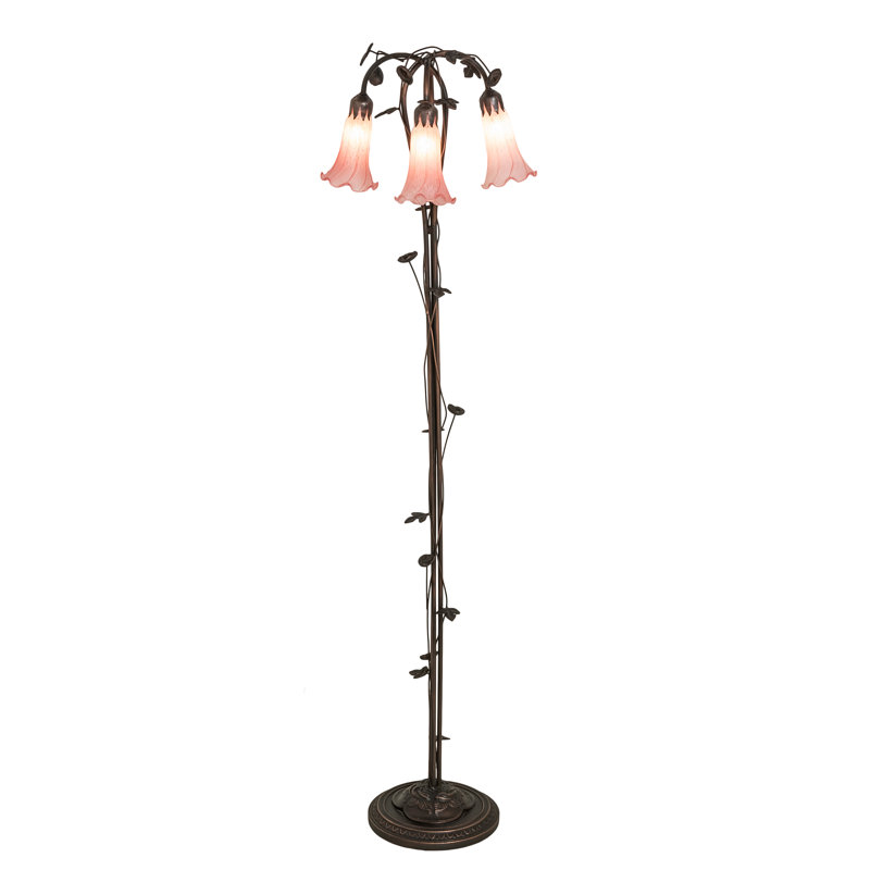 Sinagra Tree Floor Lamp, Pink