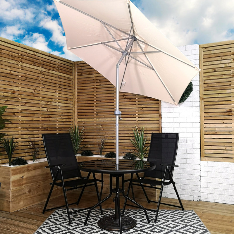 Anaum 2 - Person Patio Dining Set with Round Table