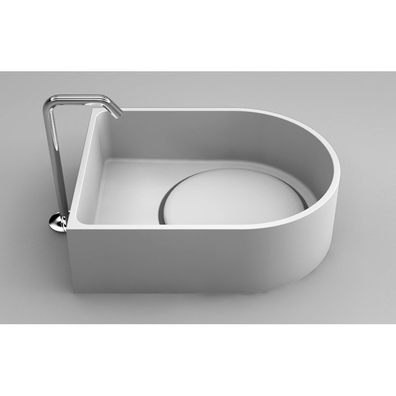 Lavabo de salle de bain en U