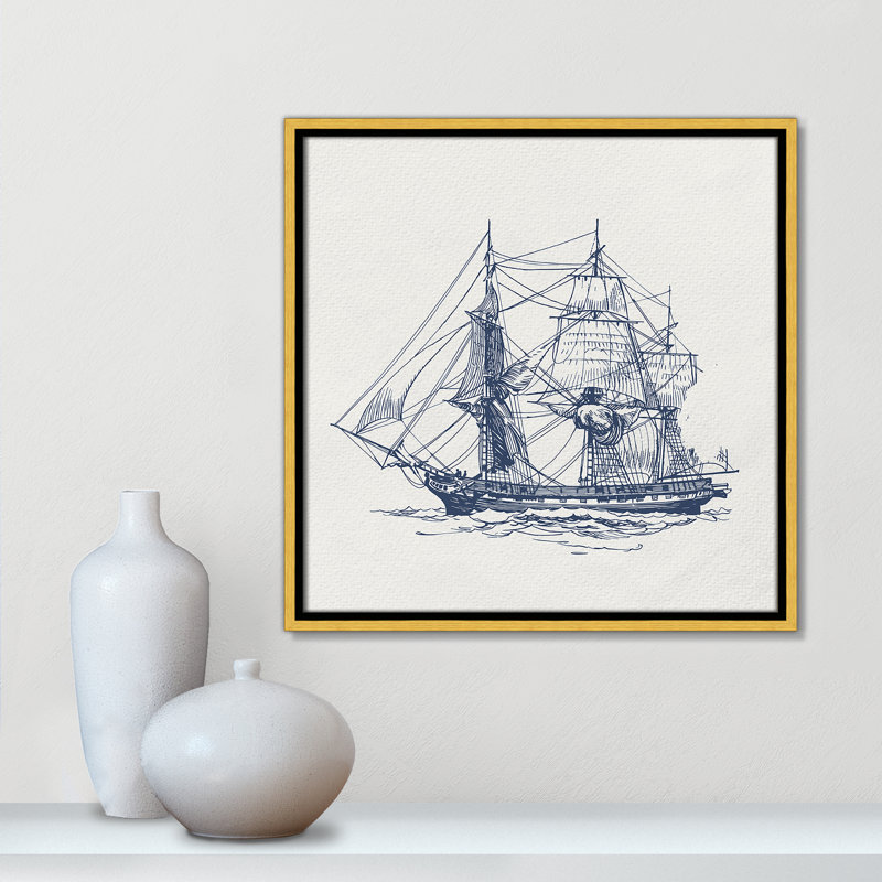 «Into the Sea III» par Kimberly Allen, Or, H 17,5 po x l 17,5 po