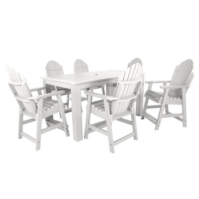 Macias 6 - Person Patio Dining Set with Rectangular Table