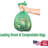  6-8 Gallon Biobag 100% Certified Compost Food Scrap Trash Bag-118781965