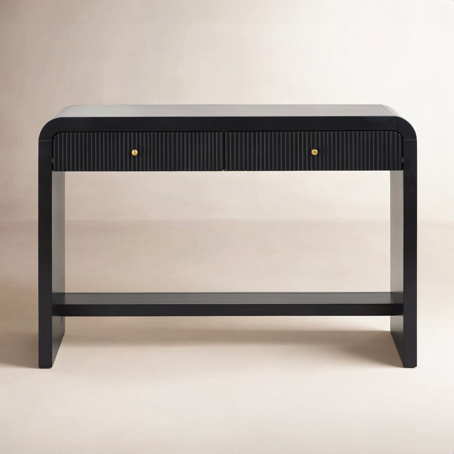 Liabella 48 " Writing Desk, Black