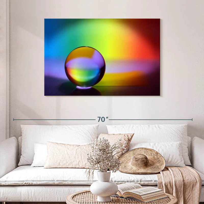 Avery Rainbow Sphere, 30" H x 45" W