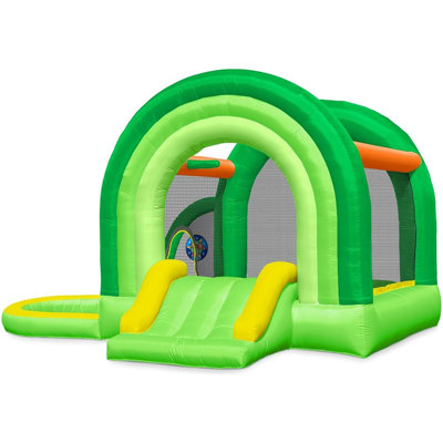 Jeu gonflable avec glissade pour enfants Outfunny