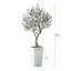 Olive artificielle Adcock résistante aux rayons UV avec grand pot de fleurs, olivier artificiel pour la décoration extérieure-1310085053-1315299339