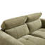 Canapé inclinable électrique surdimensionné moderne en chenille de 73,2 pouces de large avec appui-tête réglable manuellement