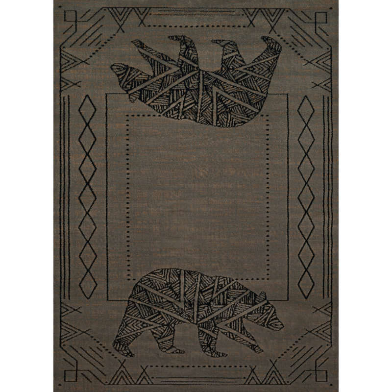 Tapis gris Sayre, 1 pi x 10 po x 2 pi 2 po