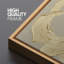 «Neutral Cream Abstract Loop Form on Natural Beige», impression murale sur toile encadrée-133022308-133022306