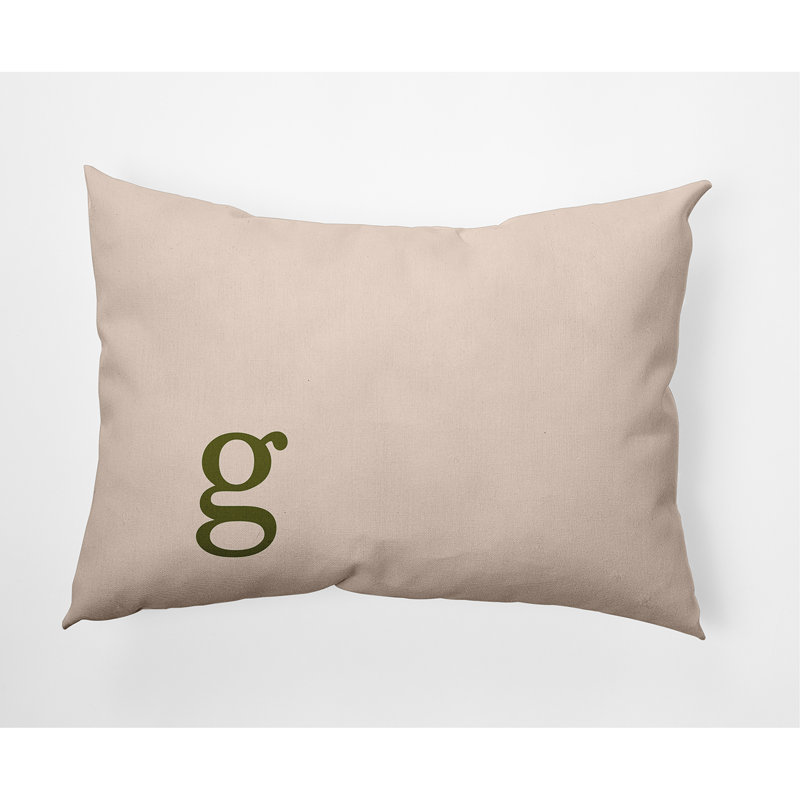 Coussin lombaire rectangulaire intérieur / extérieur Polyfill, Olive