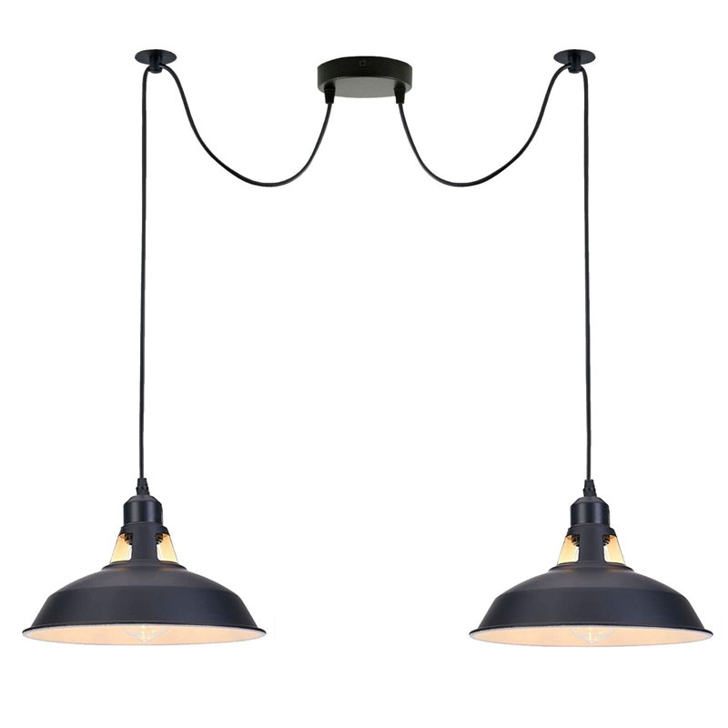 Rumi 2 - Light Black Cluster Pendant