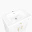 Meuble-lavabo autoportant avec tiroirs de rangement et cadre en bois-532415512