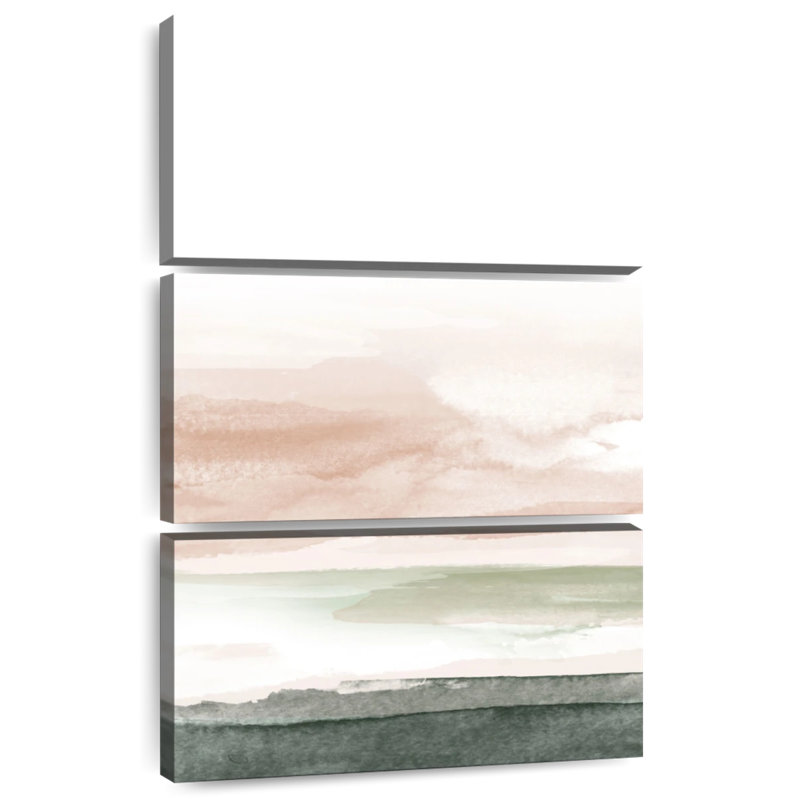 Avery rose rosé paysage n ° 1, H 45 po x l 28 po