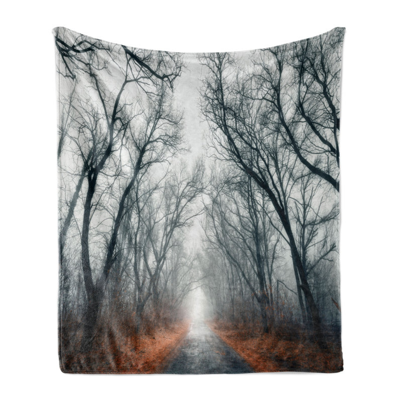 Hand Woven Throw Blanket, 50" W x 70" L