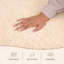 Aspire Homeware Cream Shaggy Area Rug Soft Plush Indoor Carpet-172100596