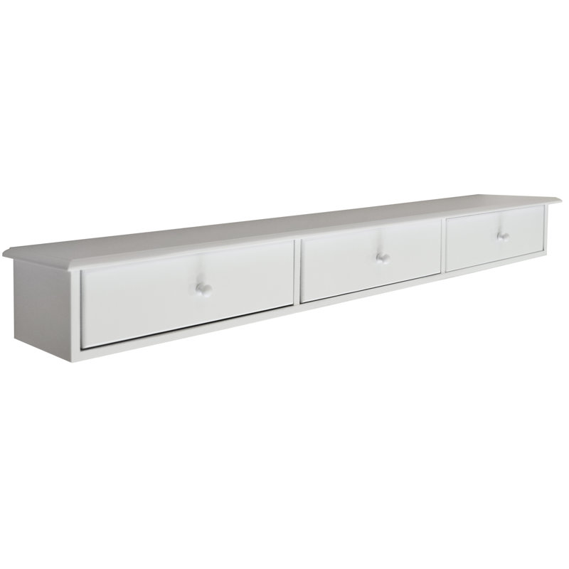 Maribel Floating Shelf, White