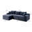 Cloud Modular Sectional Sofa Couch with L-Shape Chaise-309135307