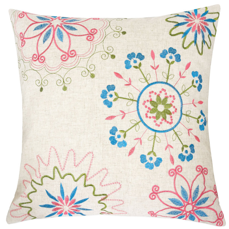 Ilana Floral Throw Pillow