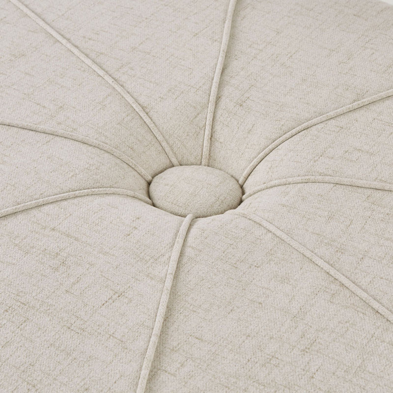 Repose-pieds 48 po, grand repose-pieds en tissu polyester pour salon