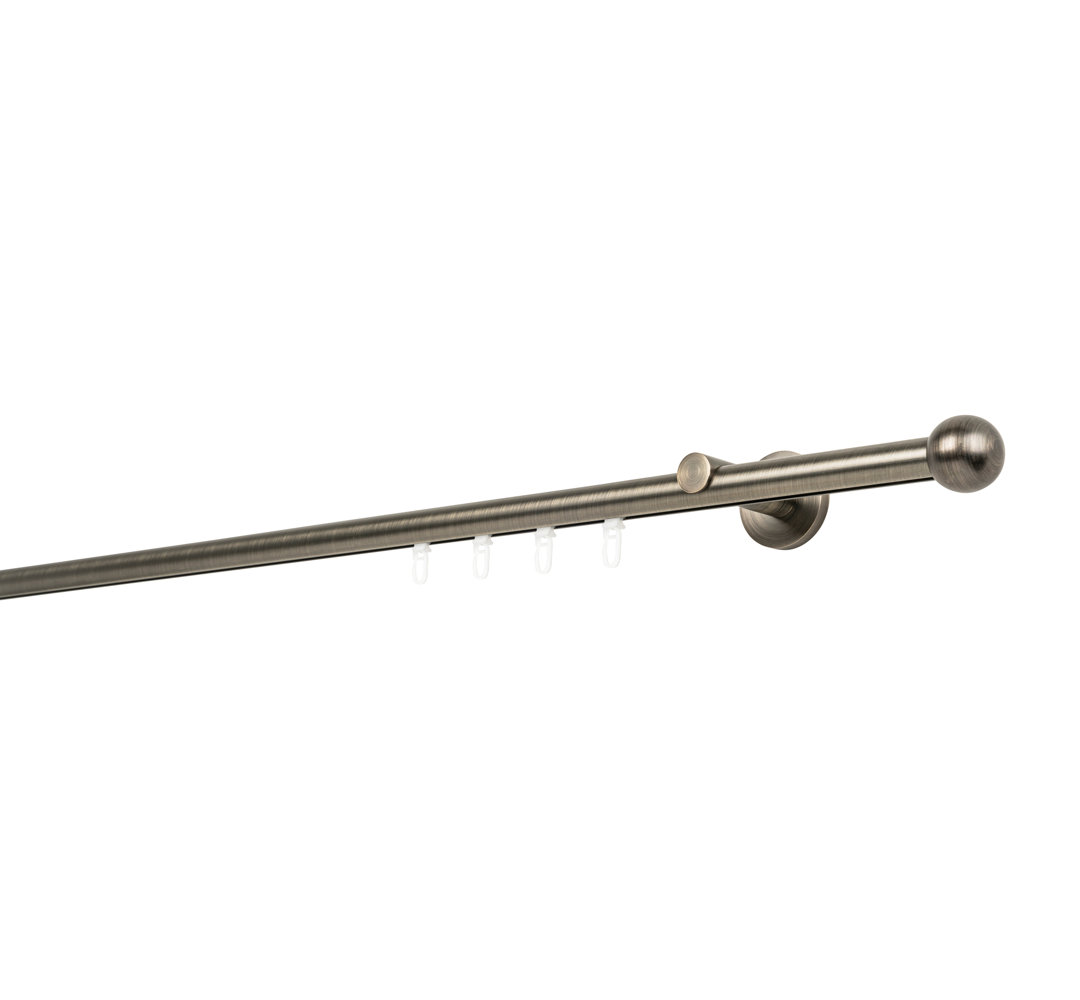 Curtain rod made to measure, inner barrel, 20mm ball