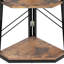 160 H × 35 W Corner Shelf Unit，Modern Ladder Shelving Unit-372236282