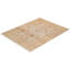 Tapis contemporain ivoire en laine noué à la main 8 pi 0 po x 10 pi 4 po