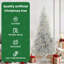 vidaXL Christmas Tree with 300 LEDs with Stand PVC-979627079