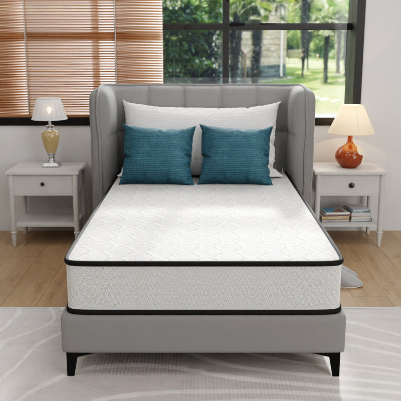 Scheinman FDW Firm Memory Foam Mattress, Twin, Standard Profile (8”)