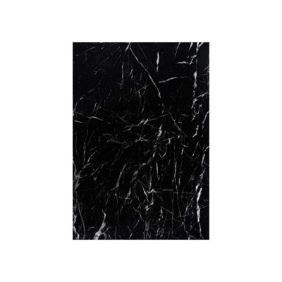 15.75" x 354.33" Marble Wallpaper Self Adhesive Black Kitchen Countertop Granite Paper