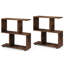 Britteney 60cm H x 60cm W Geometric Bookcase-1509951701